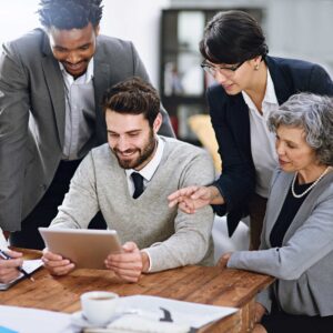 cropped shot of a group of businesspeople working 2023 01 09 21 50 46 utc DGTION | Digital Marketing & Advertising Agency